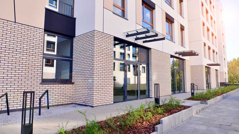 commercial real estate investment services - photo of Commercial property in development.