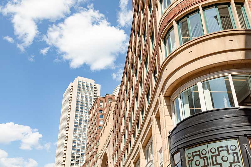 hospitality financing - photo of Boston Harbor Hotel.